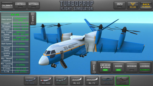 اسکرین شات بازی Turboprop Flight Simulator 1