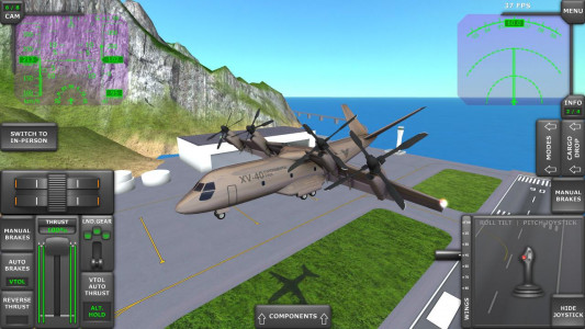اسکرین شات بازی Turboprop Flight Simulator 4