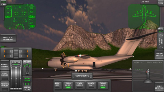 اسکرین شات بازی Turboprop Flight Simulator 2