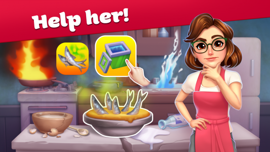 اسکرین شات 1 بازی Cooking Stories: Fun cafe game