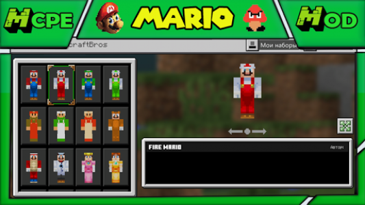 اسکرین شات برنامه Mod super mario world Minecraft PE 5