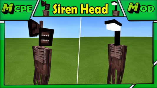 اسکرین شات برنامه Siren Head mod Minecraft 1