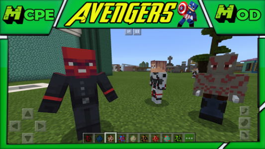 اسکرین شات برنامه Avengers Superheroes Mod for Minecraft PE 5