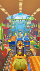 اسکرین شات 5 بازی Carpet Runner Train Surf Race