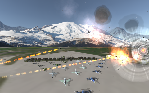 اسکرین شات بازی Air Force Missile war game 1