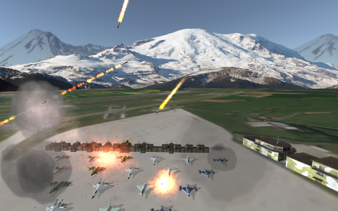 اسکرین شات بازی Air Force Missile war game 7