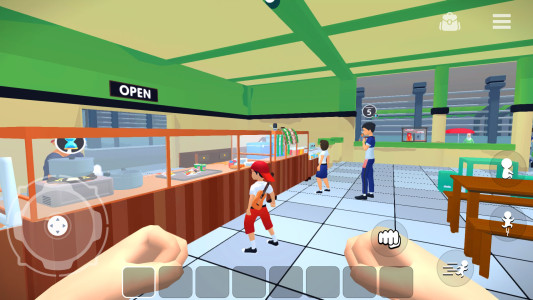 اسکرین شات 1 بازی School Cafeteria Simulator