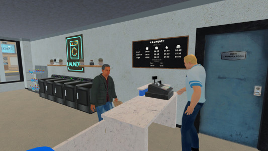 اسکرین شات بازی Laundry Store Simulator 6