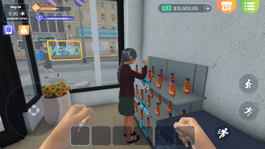 اسکرین شات 5 بازی Laundry Store Simulator