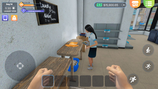 اسکرین شات 3 بازی Laundry Store Simulator