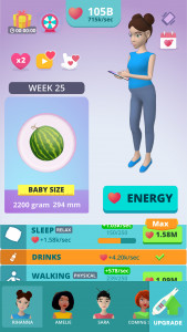 اسکرین شات بازی Baby & Mom 3D - Pregnancy Sim 2