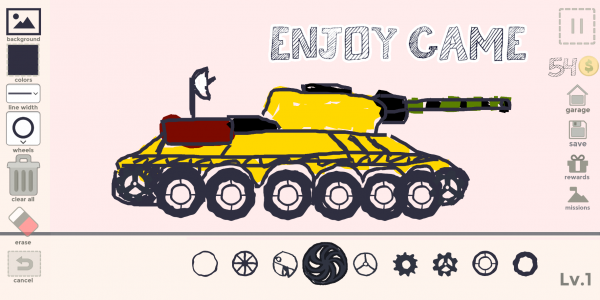 اسکرین شات 4 بازی Draw Your Car - Create Own Car