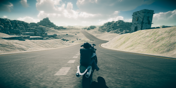 اسکرین شات برنامه Xtreme MotorBikes Racing:Real Moto Stunt Simulator 3