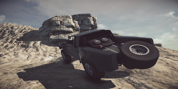 اسکرین شات بازی Desert SuperCar Racing Trucks 6