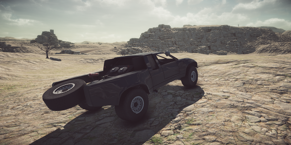 اسکرین شات بازی Desert SuperCar Racing Trucks 2