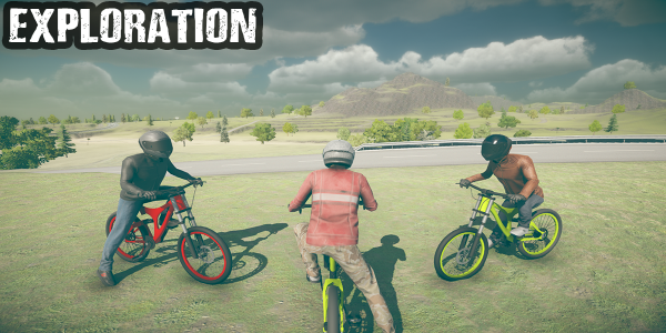 اسکرین شات برنامه BMX Bike Riders Offroad MTB 3D 2