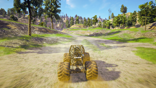 اسکرین شات 2 برنامه 6x6 Offroad Real Monster Truck