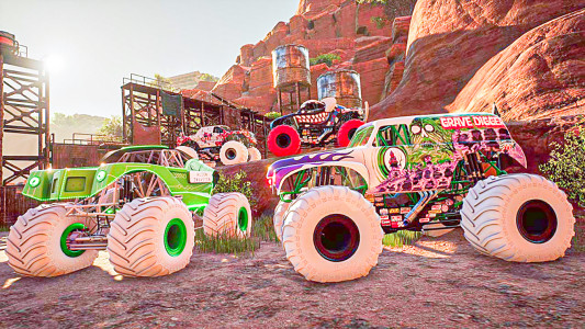 اسکرین شات 3 برنامه 6x6 Offroad Real Monster Truck