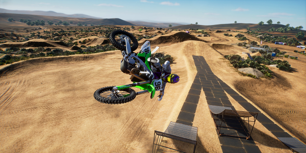 اسکرین شات 4 برنامه Dirt bike freestyle Motocross