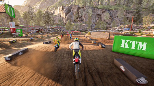 اسکرین شات 3 بازی KTM MX Dirt Bikes Unleashed 3D