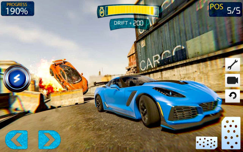 اسکرین شات بازی Alpha Drift Car Racing Games 2