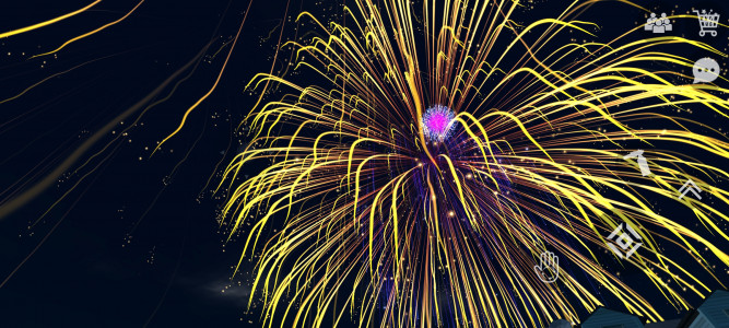 اسکرین شات بازی Fireworks Simulator 3D 7