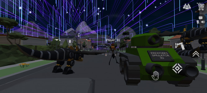 اسکرین شات بازی Fireworks Simulator 3D 1