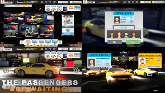 اسکرین شات بازی Amazing Taxi Simulator V2 2019 5