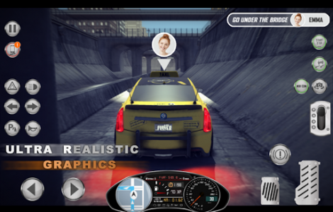 اسکرین شات بازی Amazing Taxi Simulator V2 2019 3