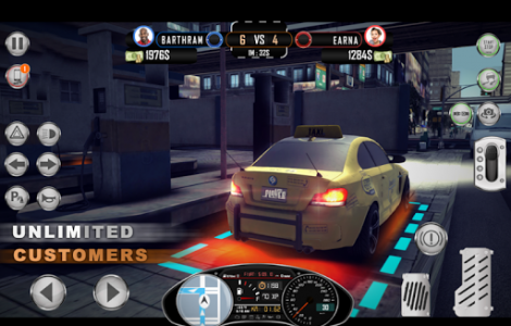 اسکرین شات بازی Amazing Taxi Simulator V2 2019 4