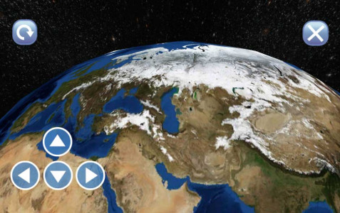 اسکرین شات برنامه کره زمین 1