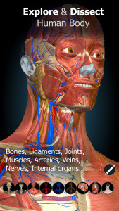 اسکرین شات برنامه Anatomy Learning - 3D Anatomy 1