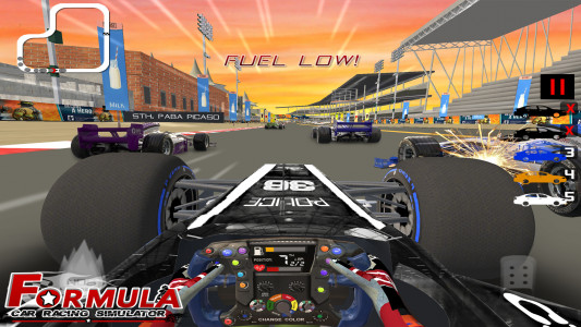 اسکرین شات بازی Formula Car Racing Simulator 5