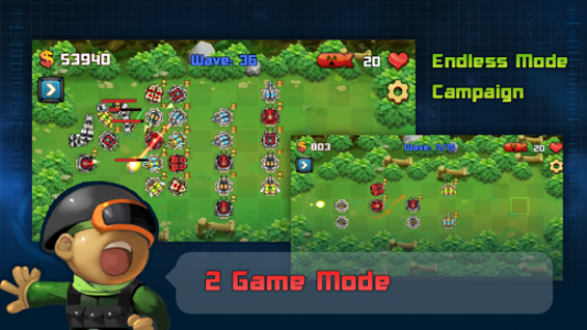 اسکرین شات بازی Galaxy War Tower Defense 2