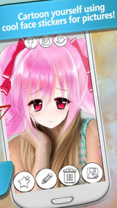 اسکرین شات برنامه Anime Manga Face Maker 2