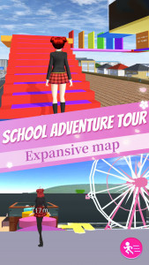 اسکرین شات 2 بازی Anime School Girl Parkour Race