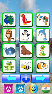 اسکرین شات بازی Animal sounds - Kids learn 7