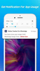 اسکرین شات برنامه Whats Tracker : Online Tracker for WhatsApp Usage 3