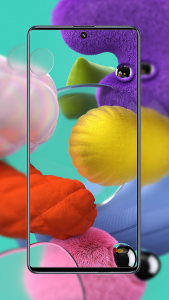 اسکرین شات برنامه Galaxy A51 Wallpapers Offline 2