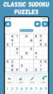 اسکرین شات 1 بازی Sudoku Online Puzzle Game
