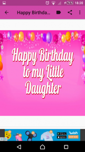 اسکرین شات برنامه Happy Birthday Daughter 6