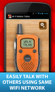 اسکرین شات برنامه Wifi Walkie Talkie 2