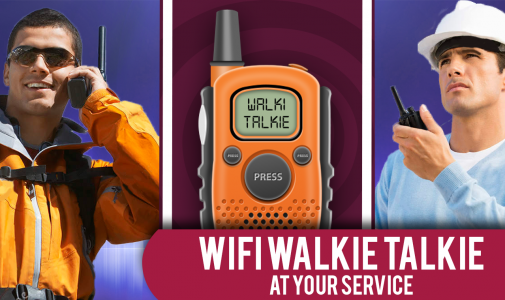 اسکرین شات برنامه Wifi Walkie Talkie 1