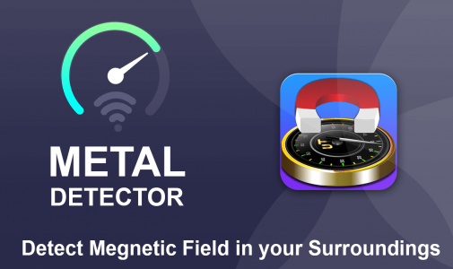 اسکرین شات برنامه Metal Detector App with sound 6