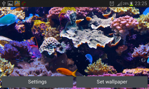 اسکرین شات برنامه Aquarium Live Wallpaper 6