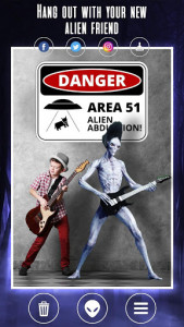اسکرین شات برنامه Area 51 Alien Stickers 3