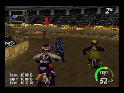 اسکرین شات بازی مسابقات موتور سواری(Excitebike) 3
