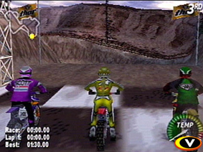 اسکرین شات بازی مسابقات موتور سواری(Excitebike) 2