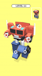 اسکرین شات بازی Transformation 3D - Robot Game 1