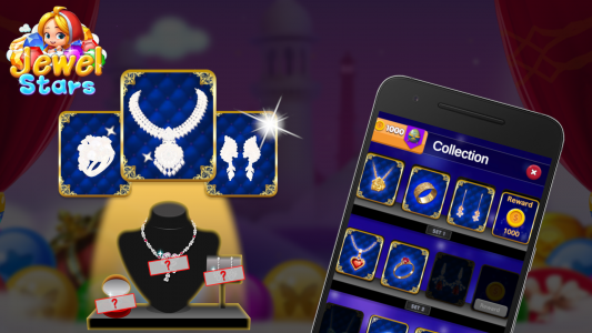 اسکرین شات بازی Jewel Stars-Link Puzzle Game 3